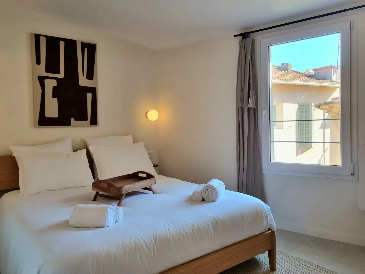 Intérieur soigné d'un logement géré par Le Mazarin